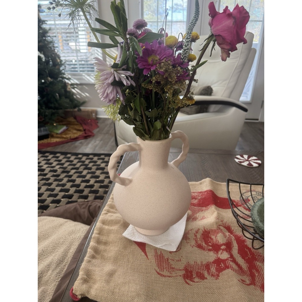 10"‎ Threshold Studio McGee Ceramic Vase